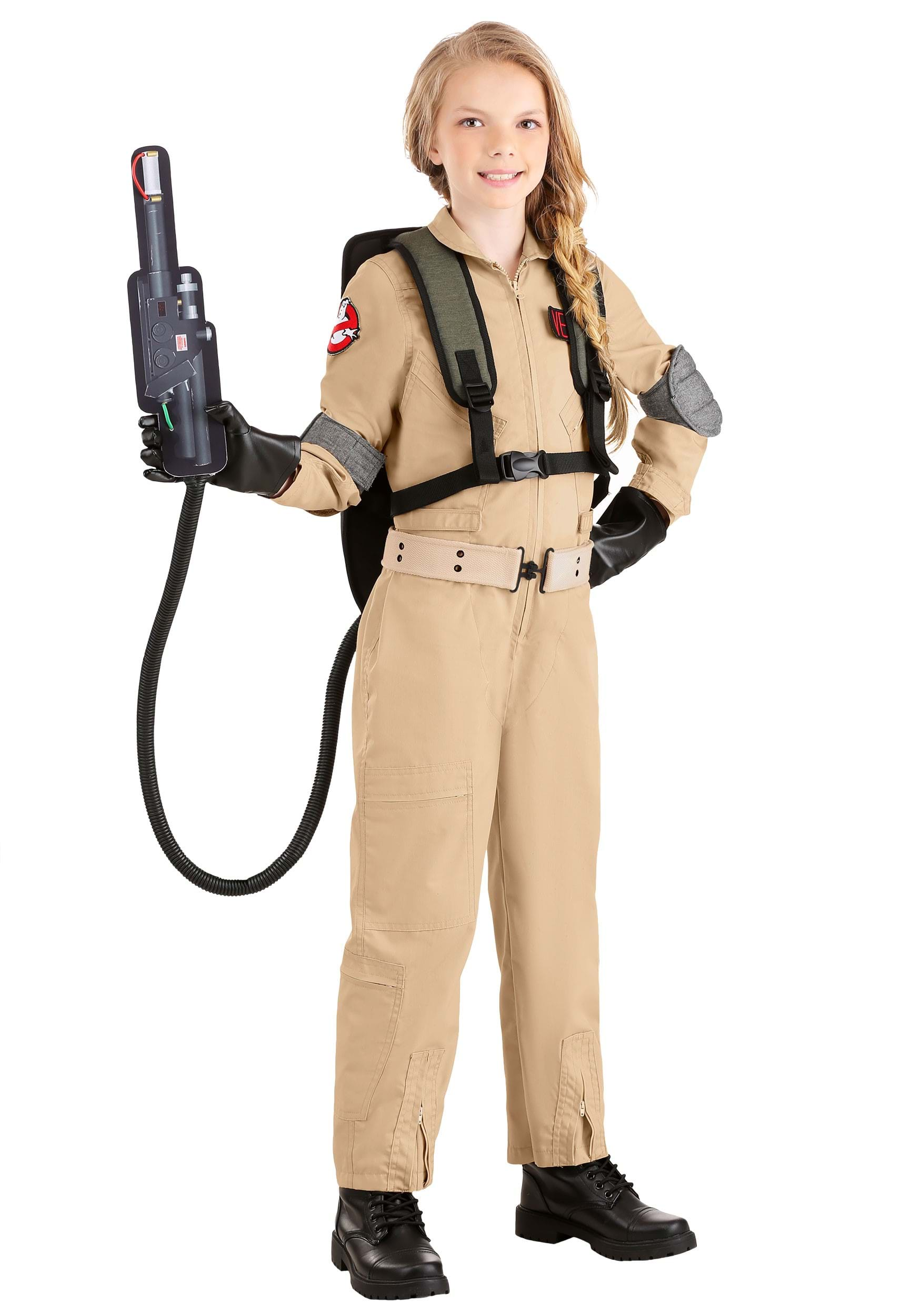 Image of Kids Cosplay Costume Ghostbusters ID FUN1254CH-XL