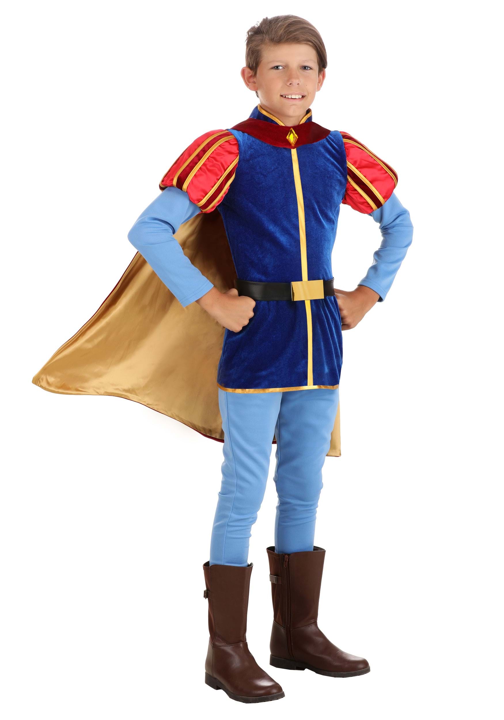 Image of Kid's Disney Sleeping Beauty Prince Phillip Costume ID FUN4843CH-L