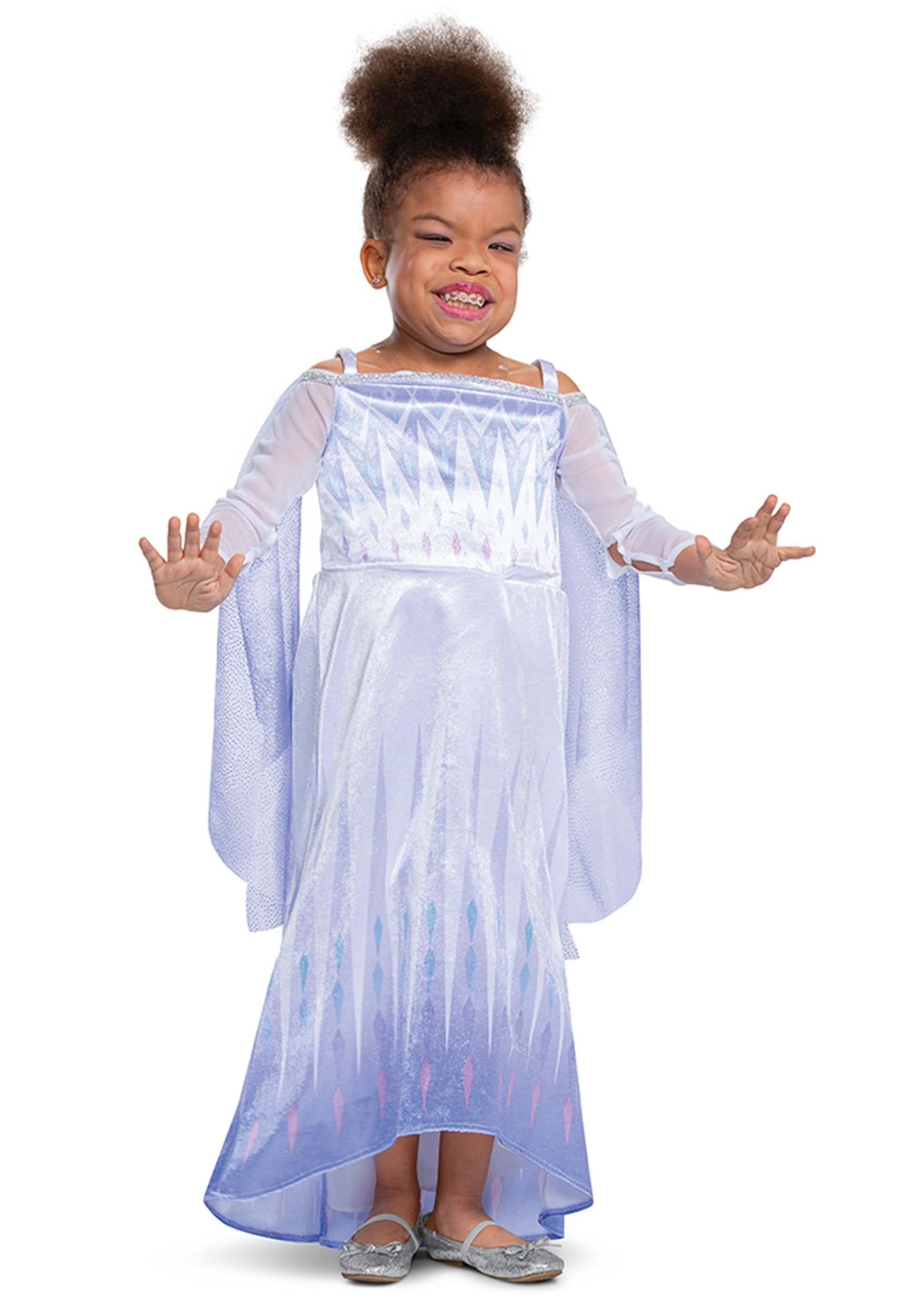 Image of Kids Frozen Elsa Adaptive Costume ID DI121189-4/6