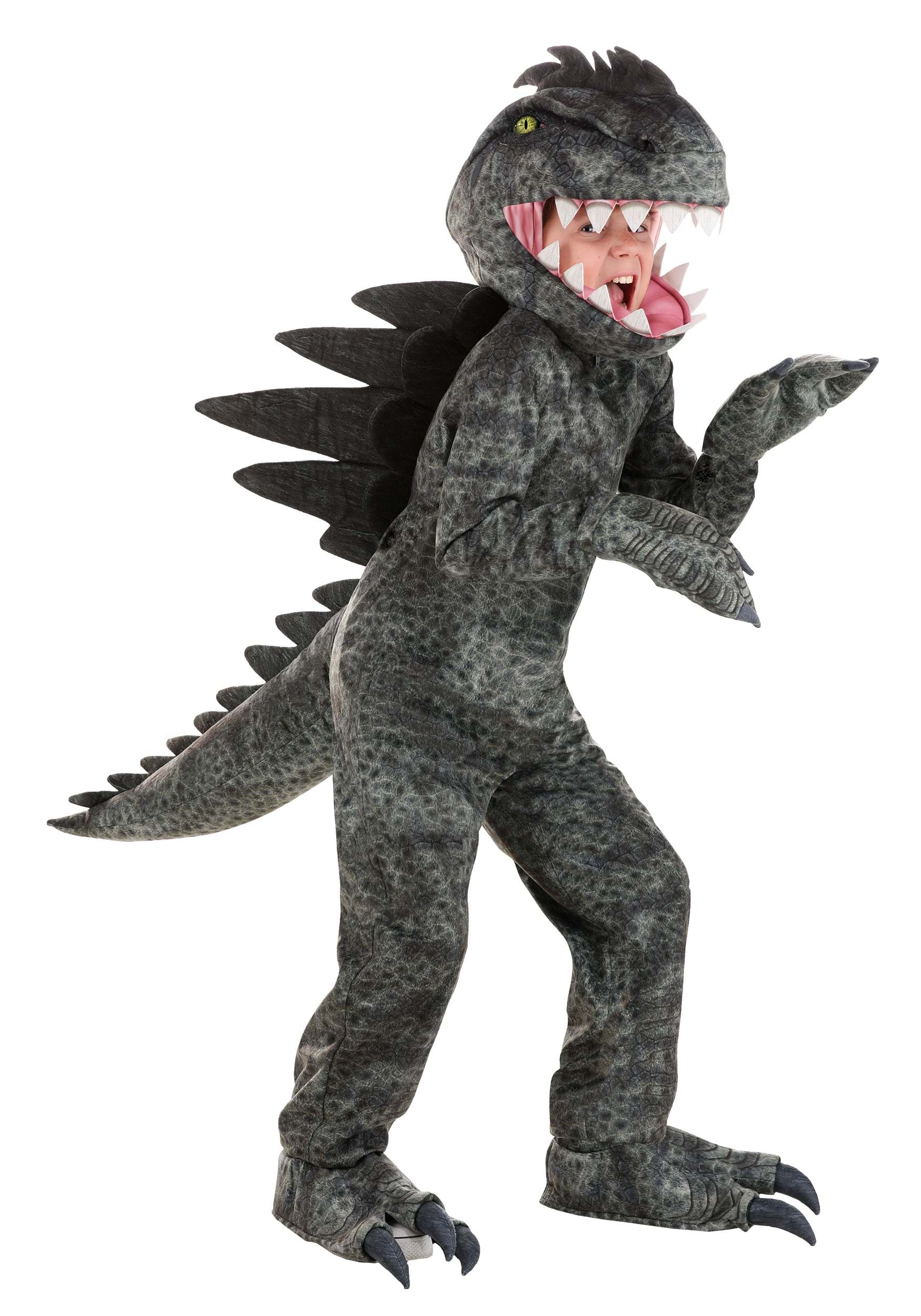 Image of Kid's Giganotosaurus Dinosaur Costume | Kid's Dinosaur Costumes ID FUN5685CH-XS