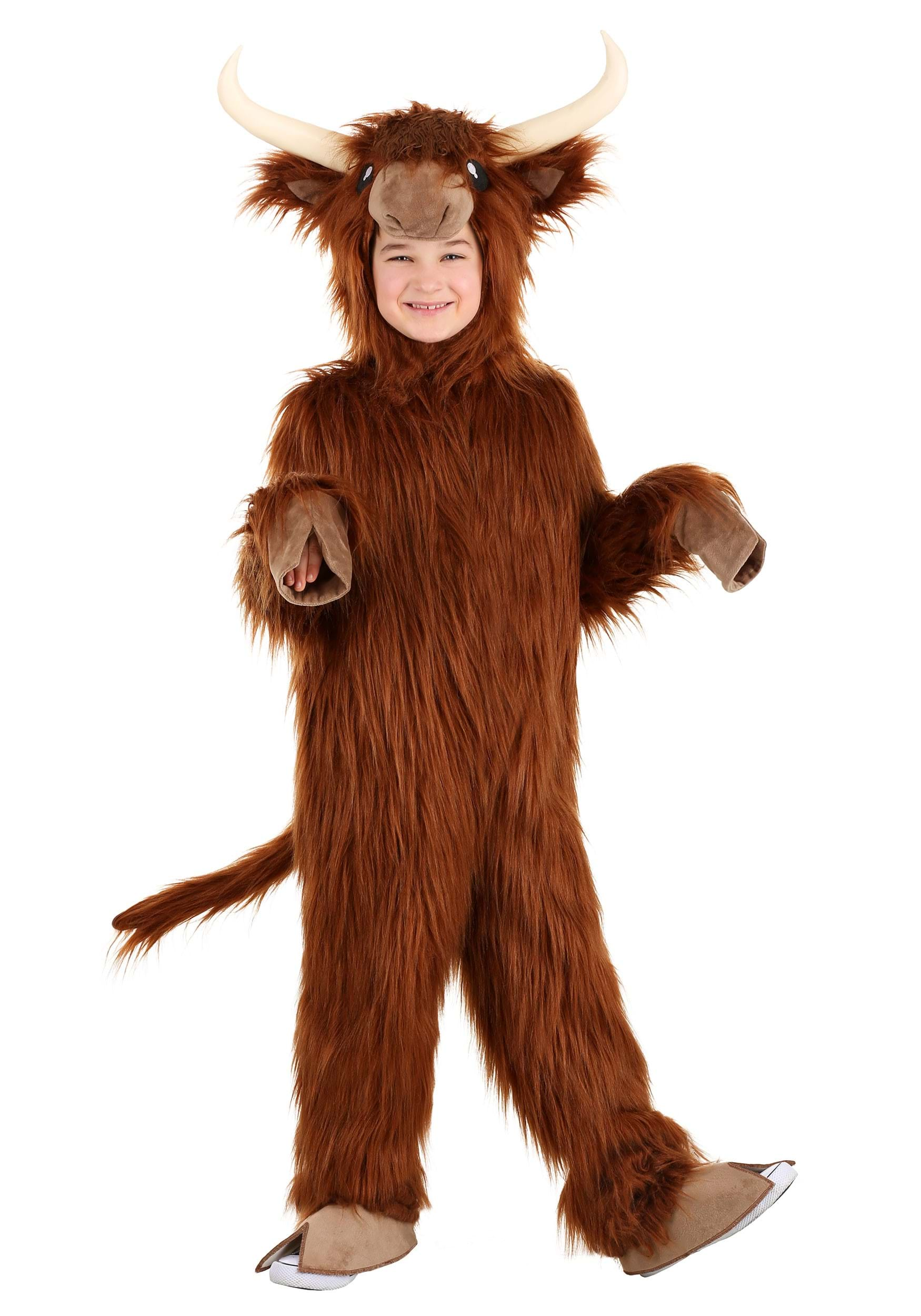 Image of Kid's Highland Cow Costume ID FUN1147CH-S