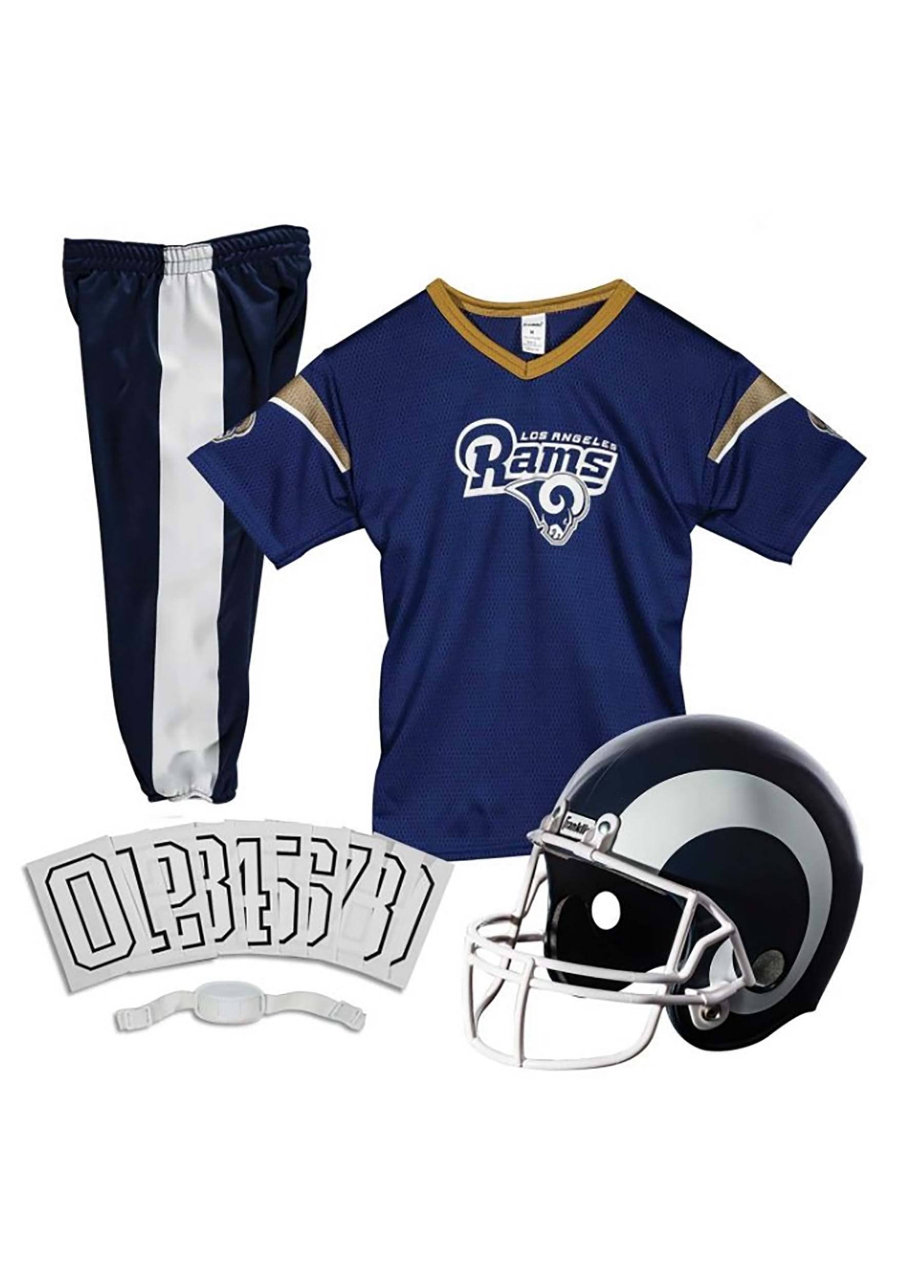 Image of Kids Los Angeles Rams NFL Uniform Costume ID FA15700F35-M