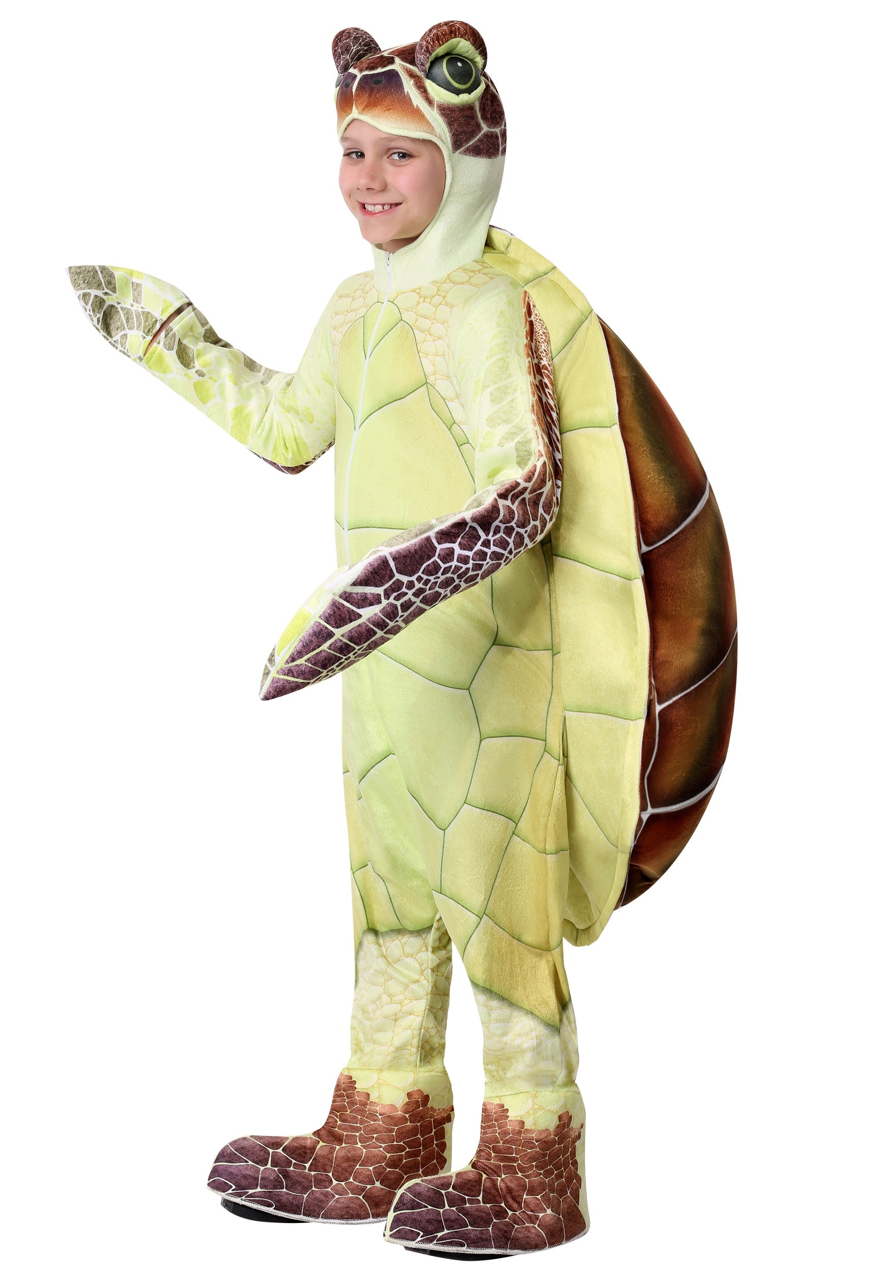 Image of Kids Sea Turtle Costume ID FUN1649CH-L