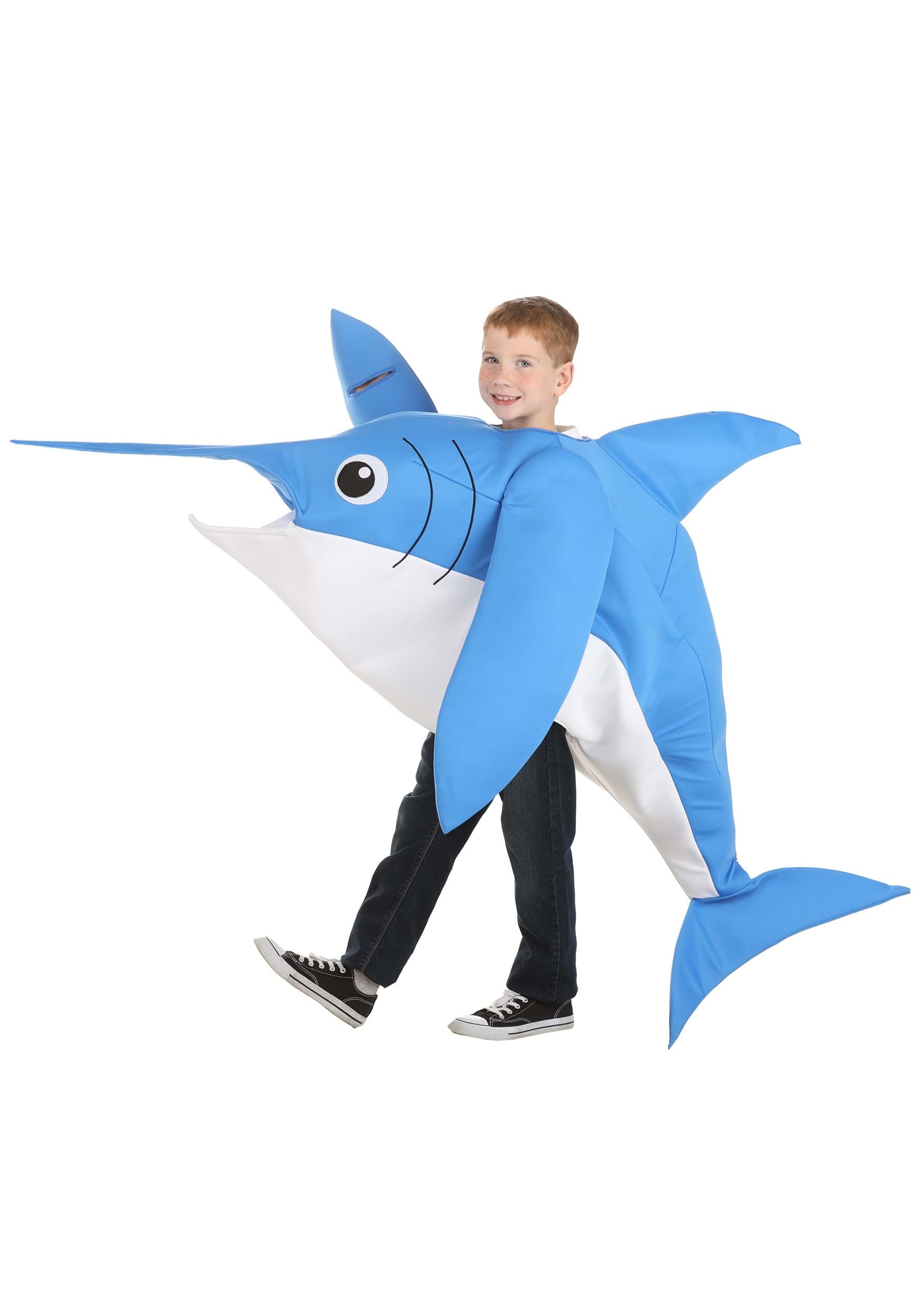 Image of Kid's Swordfish Costume | Animal Costumes for Kids ID FUN4142CH-ST