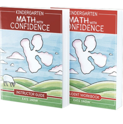 Image of Kindergarten Math with Confidence Bundle: Instructor Guide & Student Workbook