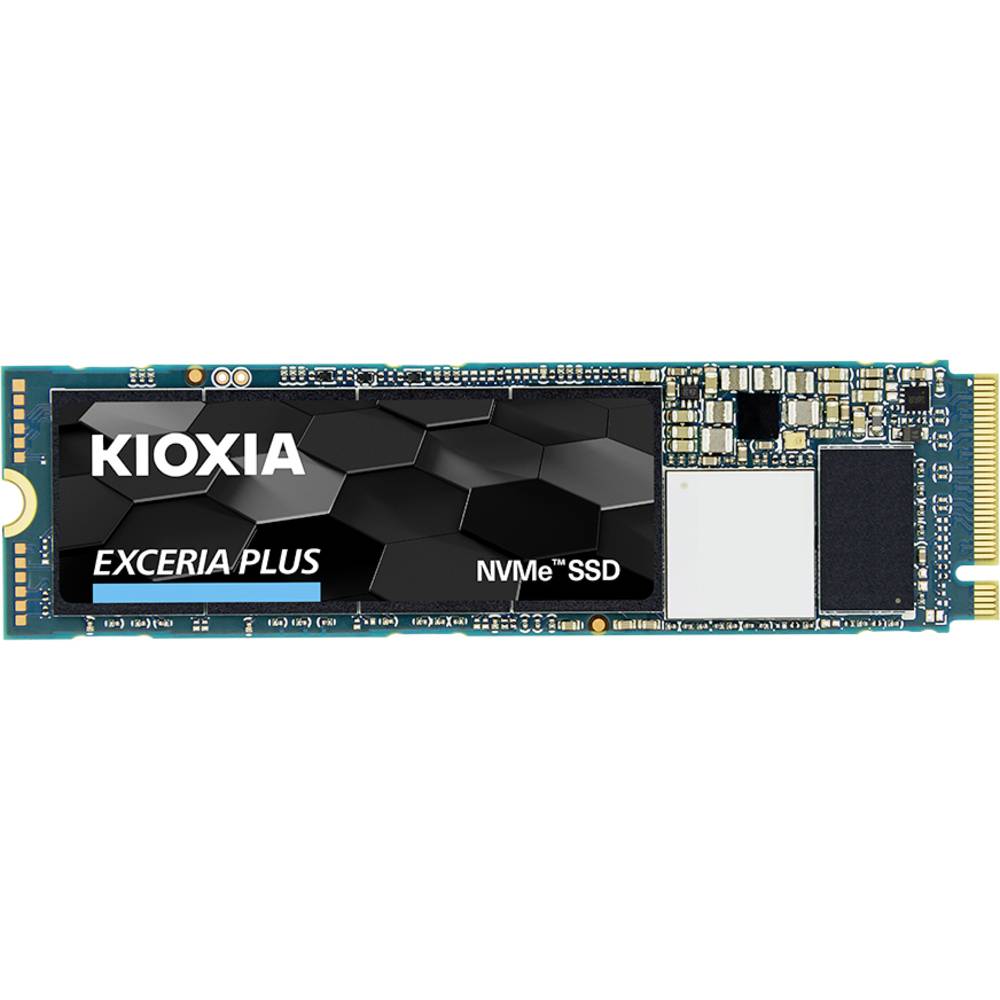 Image of Kioxia EXCERIA PLUS NVMe 500 GB NVMe/PCIe M2 internal SSD M2 NVMe PCIe 30 x4 Retail LRD10Z500GG8