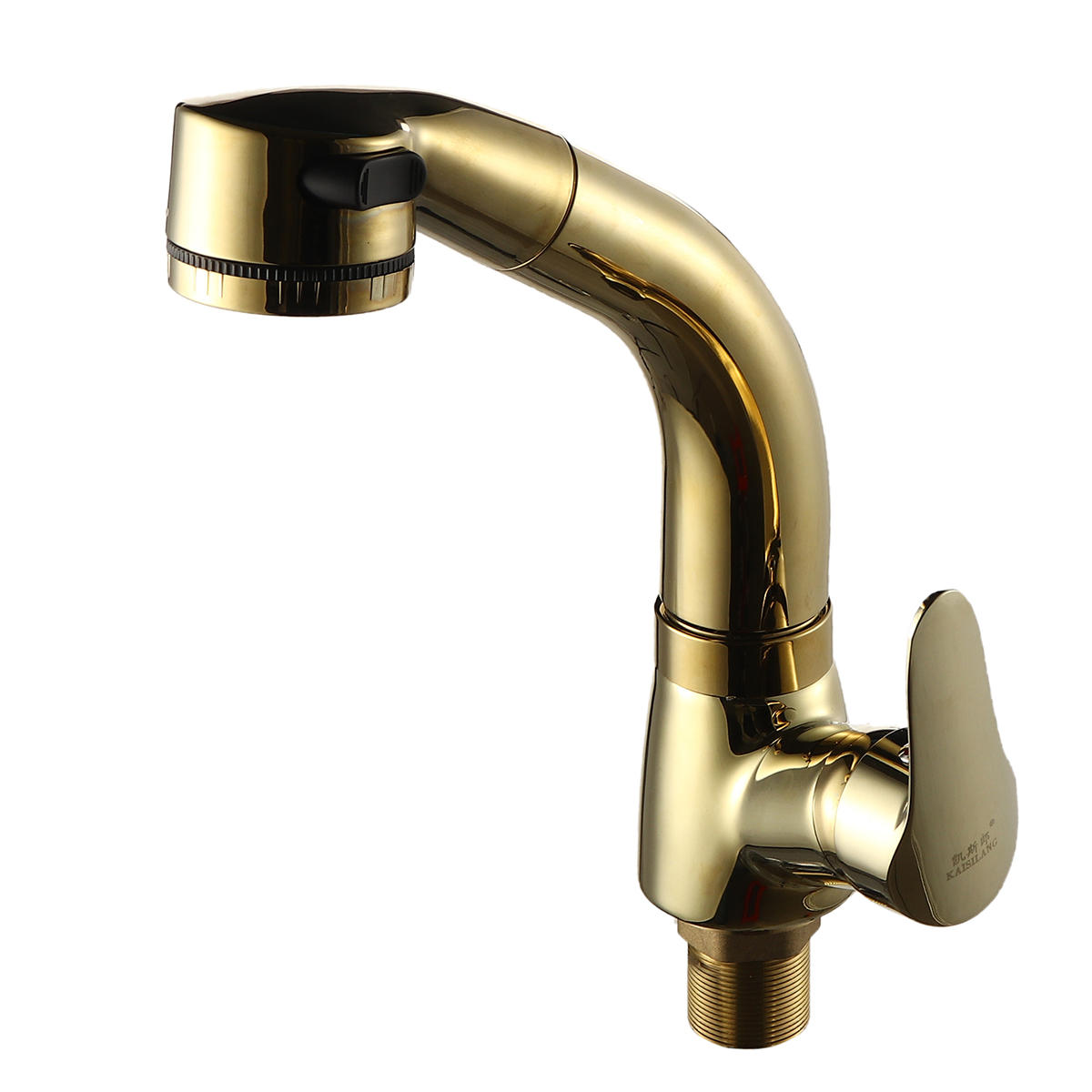 Image of Kitchen Sink Faucet Pull Out Rotation Spray Mixer Liftable Cold And Hot Water Faucet