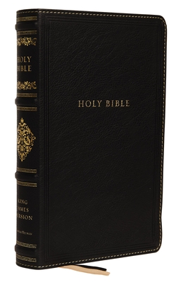 Image of Kjv Sovereign Collection Bible Personal Size Genuine Leather Black Red Letter Edition Comfort Print: Holy Bible King James Version