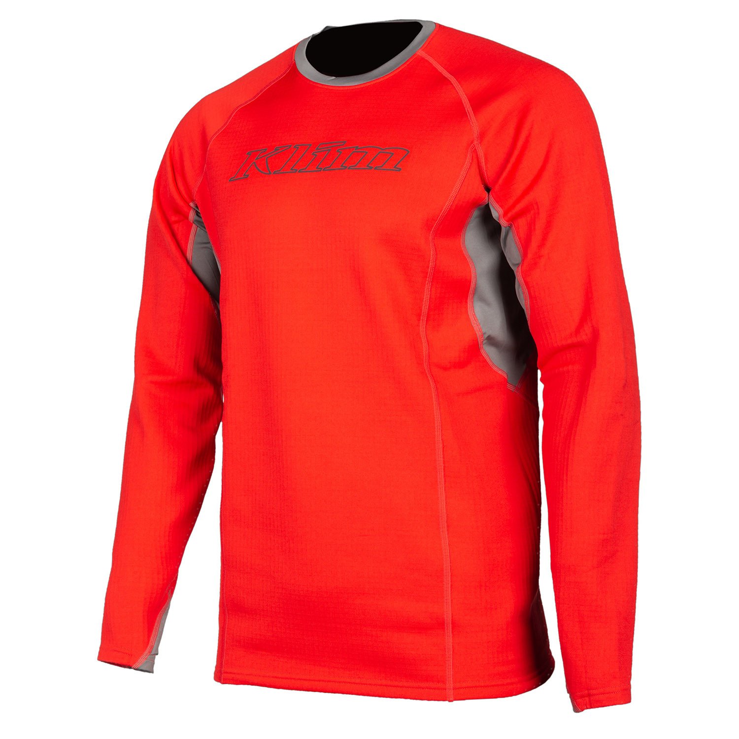 Image of Klim Agressor Shirt 30 High Risk Red - Castlerock Gray Talla XL