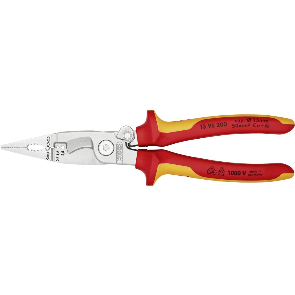 Image of Knipex 13 96 200 SB Multifunction pliers 200 mm 1 pc(s)