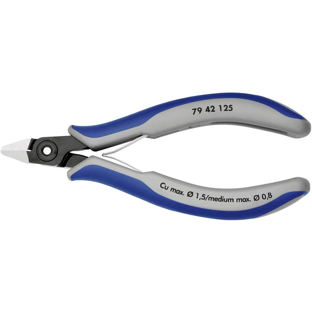 Image of Knipex Knipex-Werk 79 42 125 Electrical & precision engineering Side cutter flush-cutting 125 mm