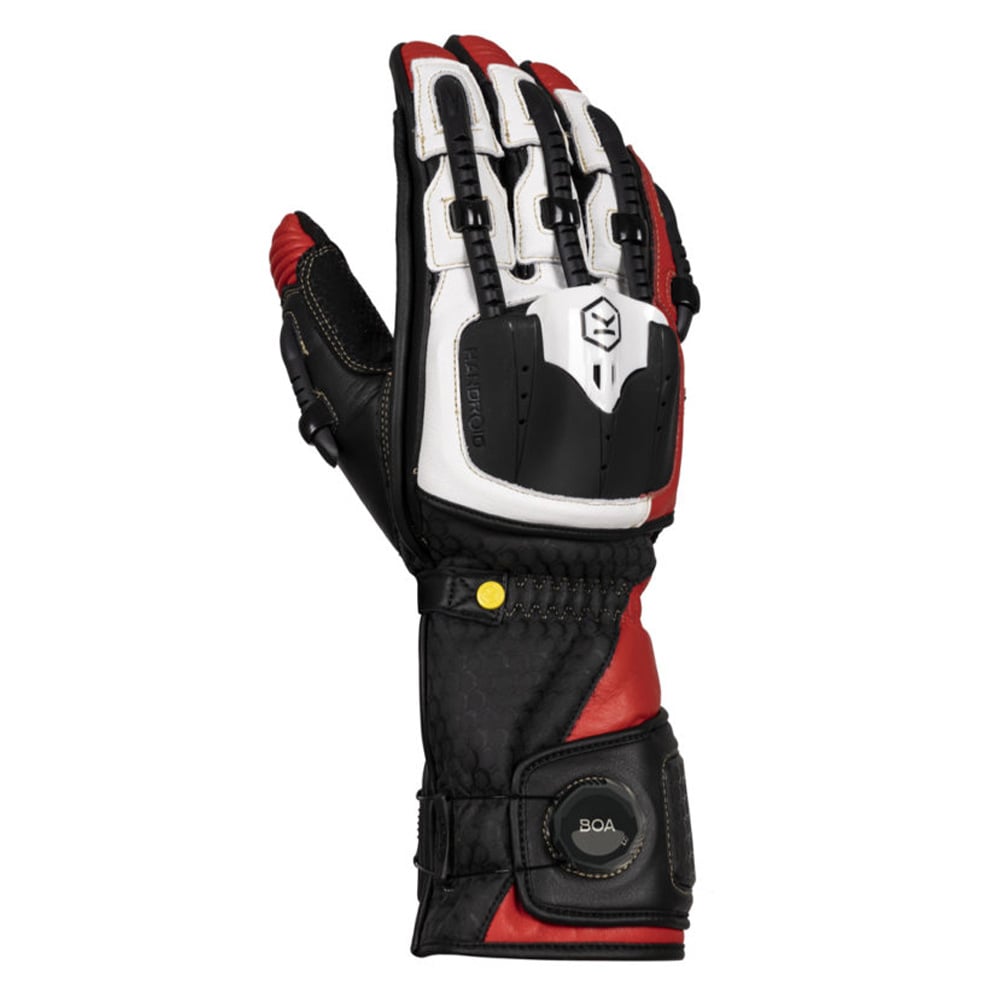 Image of Knox Gloves Handroid MK5 Black Red Size 2XL EN