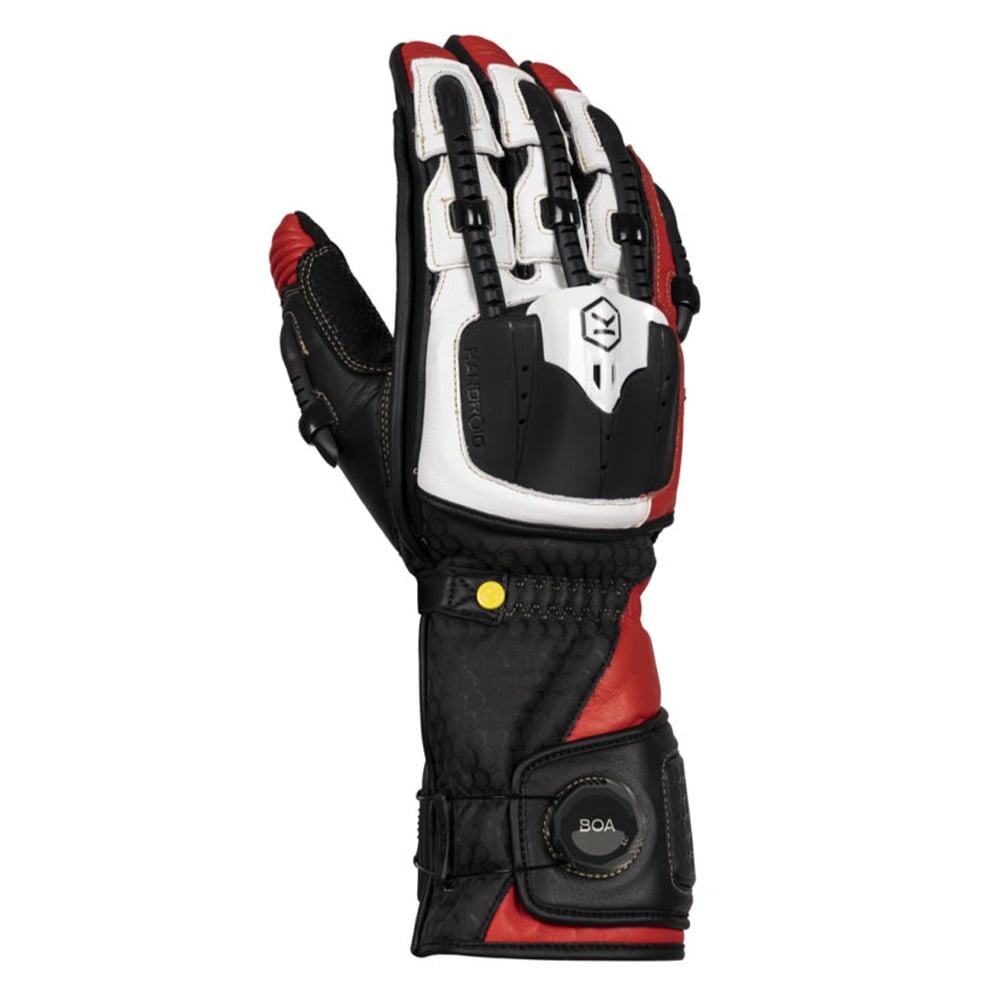 Image of Knox Handroid MK5 Schwarz Rot Handschuhe Größe 2XL