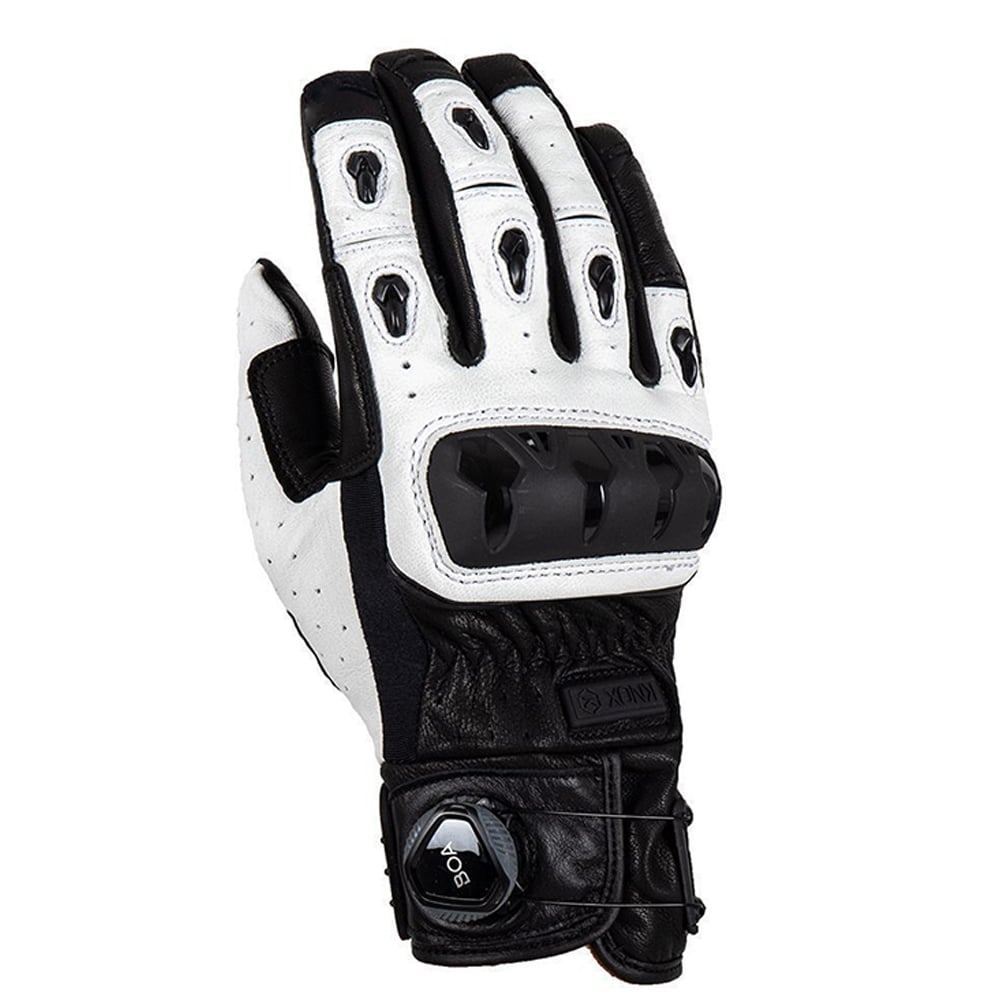 Image of Knox Orsa Leather Weiß MKII Handschuhe Größe 2XL