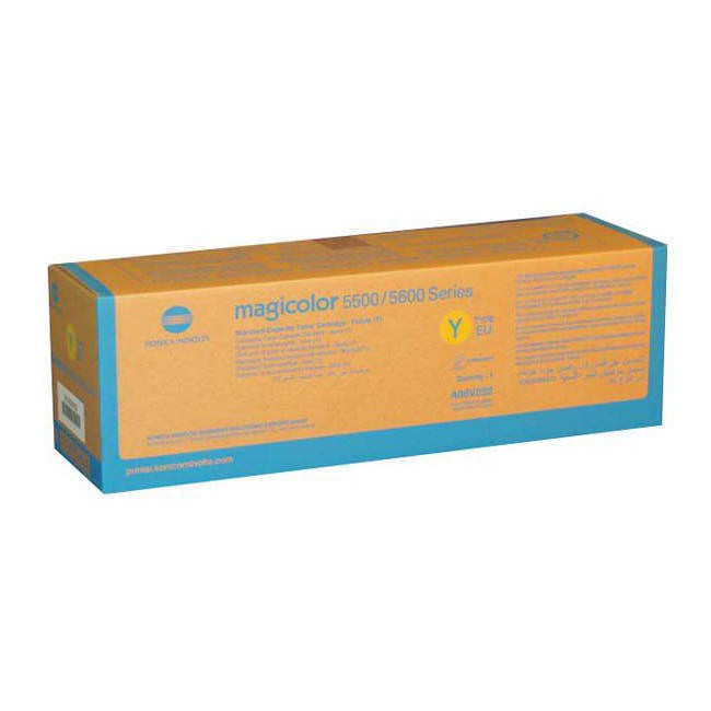 Image of Konica Minolta A06V252 żółty (yellow) toner oryginalny PL ID 14660