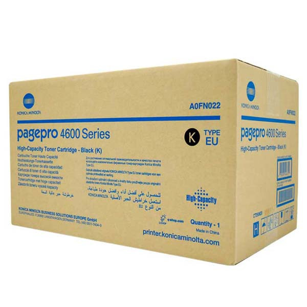 Image of Konica Minolta A0FN022 negru (black) toner original RO ID 14657