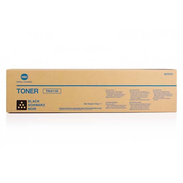 Image of Konica Minolta TN-411 negru (black) toner original RO ID 14645