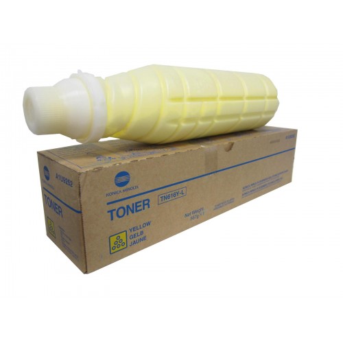 Image of Konica Minolta TN616Y-L A1U9252 galben (yellow) toner original RO ID 334671
