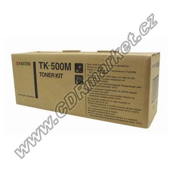 Image of Kyocera Mita TK-500M purpuriu (magenta) toner original RO ID 907