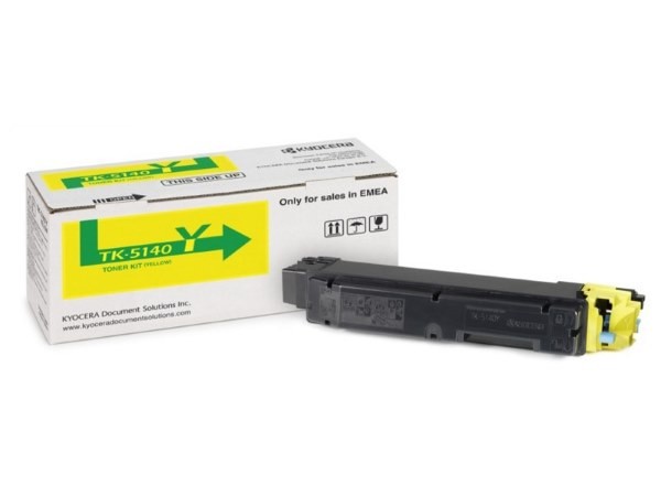 Image of Kyocera Mita TK-5140Y żółty (yellow) toner oryginalny PL ID 14531