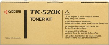 Image of Kyocera Mita TK-520K černý (black) originální toner CZ ID 1152