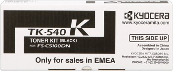 Image of Kyocera Mita TK-540K fekete (black) eredeti toner HU ID 2781