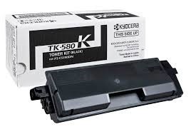 Image of Kyocera Mita TK-580K černý (black) originální toner CZ ID 3897