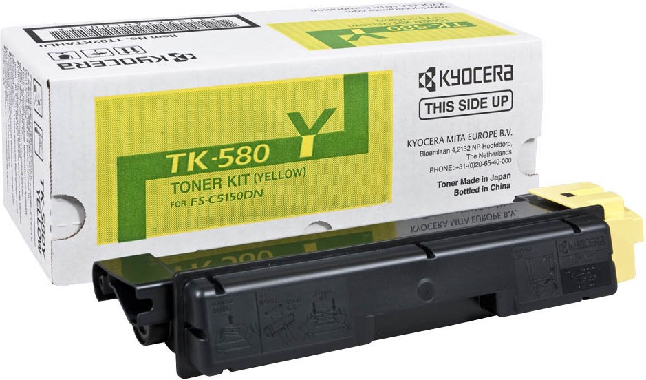 Image of Kyocera Mita TK-580Y žlutý (yellow) originální toner CZ ID 14511