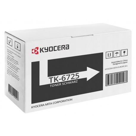Image of Kyocera Mita TK-6725 černý (black) originální toner CZ ID 16389