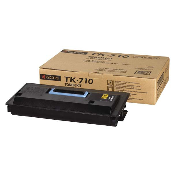 Image of Kyocera Mita TK-710 czarny (back) toner oryginalny PL ID 14461