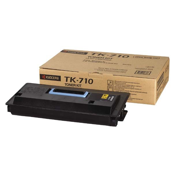 Image of Kyocera Mita TK-710 negru (back) toner original RO ID 14461