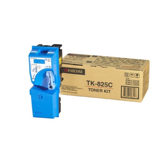 Image of Kyocera Mita TK-825C azuriu (cyan) toner original RO ID 14467