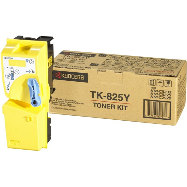 Image of Kyocera Mita TK-825Y żółty (yellow) toner oryginalny PL ID 14469
