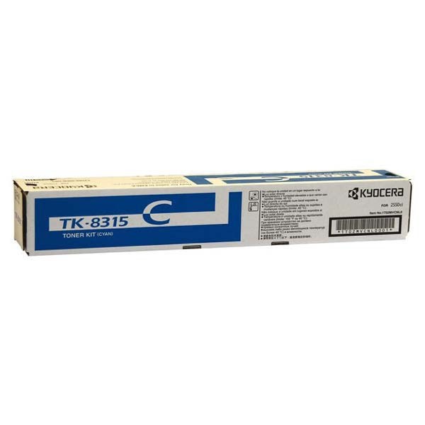 Image of Kyocera Mita TK-8315C azurový (cyan) originální toner CZ ID 14526