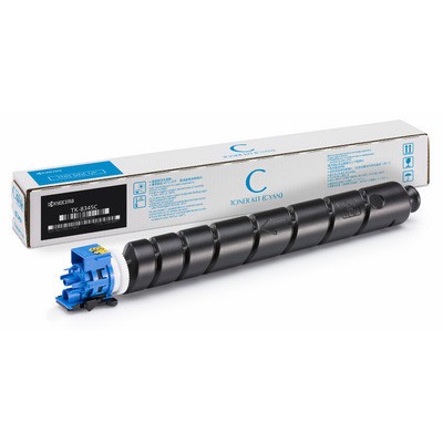 Image of Kyocera Mita TK-8345C azuriu (cyan) toner original RO ID 12477