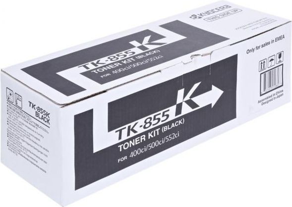 Image of Kyocera Mita TK-855K negru (black) toner original RO ID 14513