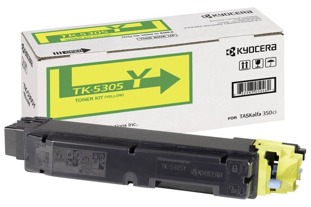 Image of Kyocera TK-5305Y 1T02VMANL0 sárga (yellow) eredeti toner HU ID 48314