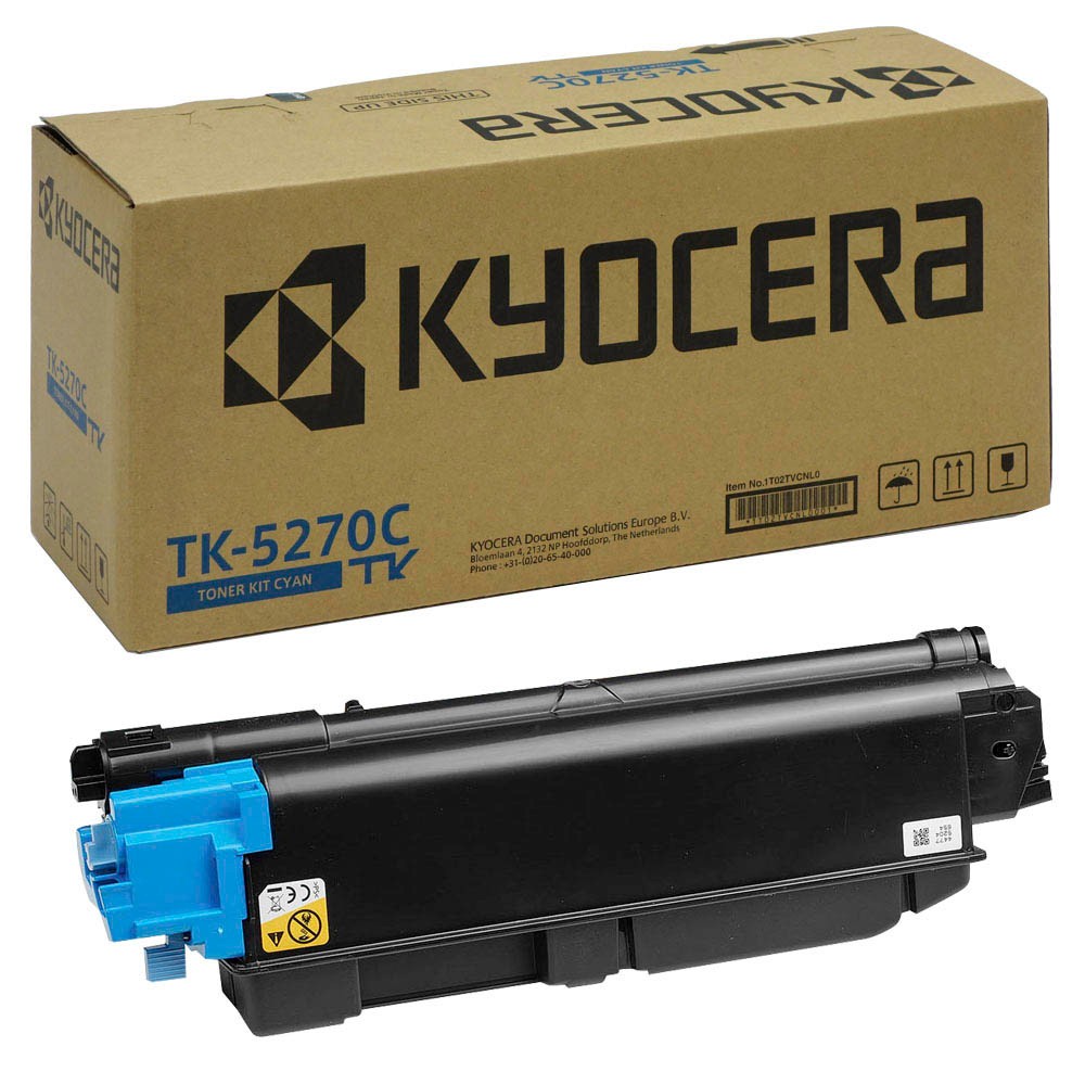 Image of Kyocera originálny toner TK-5270C cyan 6000 str 1T02TVCNL0 Kyocera ECOSYS M6230cidn M6630cidn P6230cdn SK ID 229514