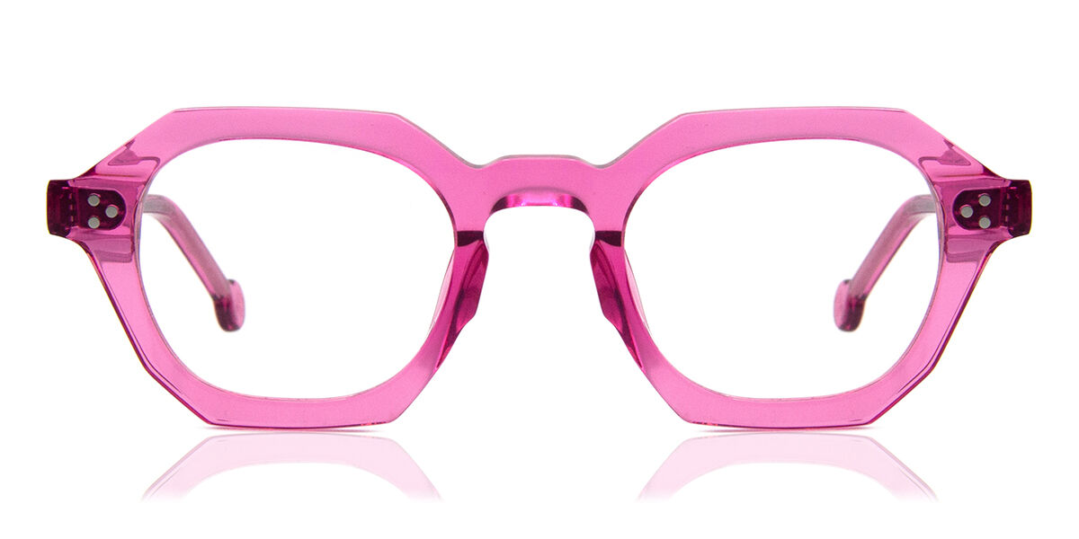 Image of LA Eyeworks Goodall 1033 49 Różowe Męskie Okulary Korekcyjne PL