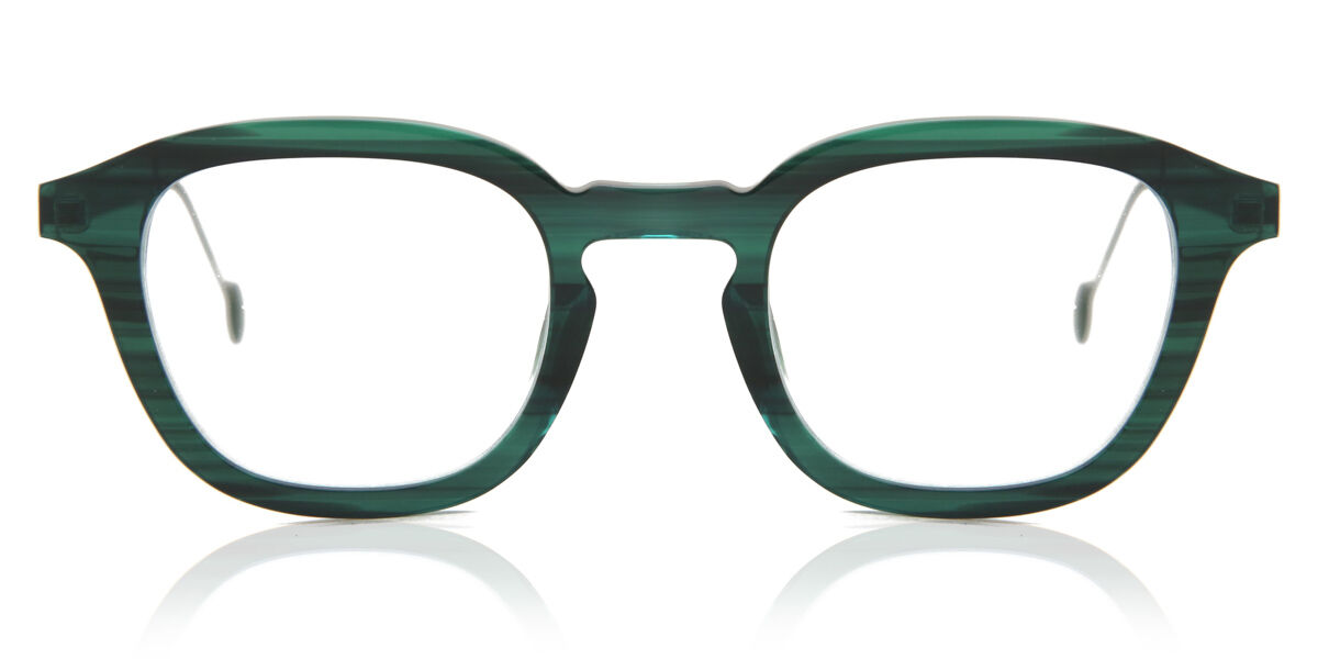 Image of LA Eyeworks Kayak 1218 Óculos de Grau Verdes Masculino PRT