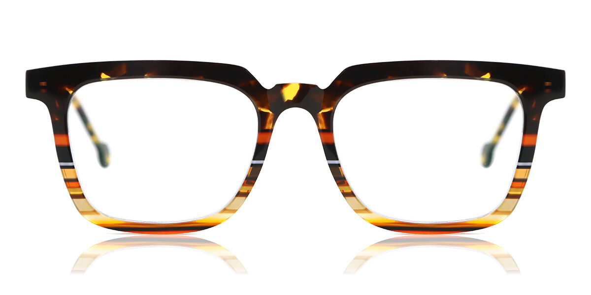 Image of LA Eyeworks Kola 990 Óculos de Grau Tortoiseshell Masculino PRT