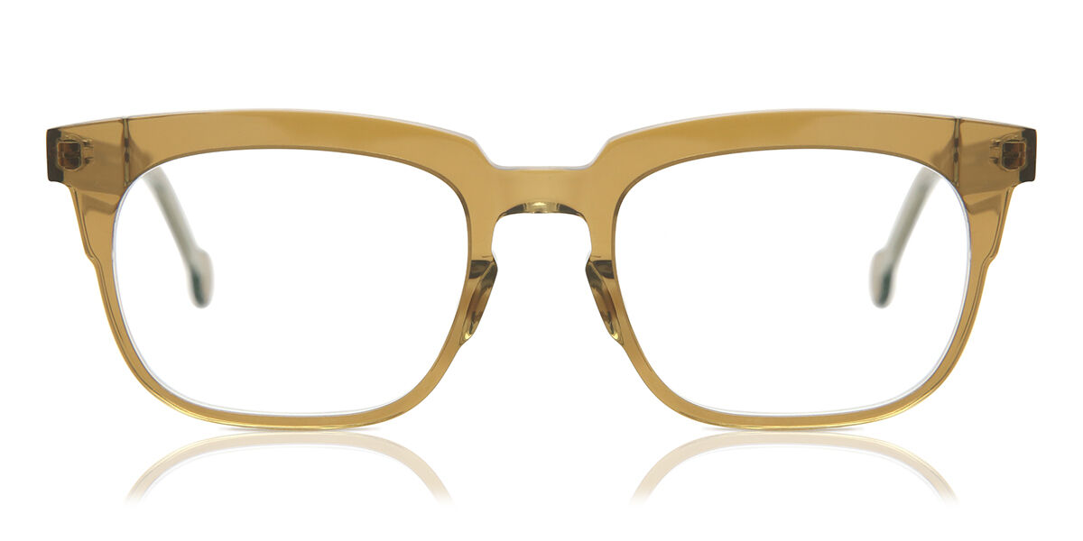 Image of LA Eyeworks Meltdown 965 Óculos de Grau Marrons Masculino PRT