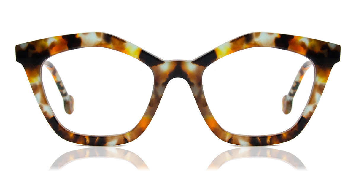 Image of LA Eyeworks Ronette 1017 48 Tortoiseshell Męskie Okulary Korekcyjne PL