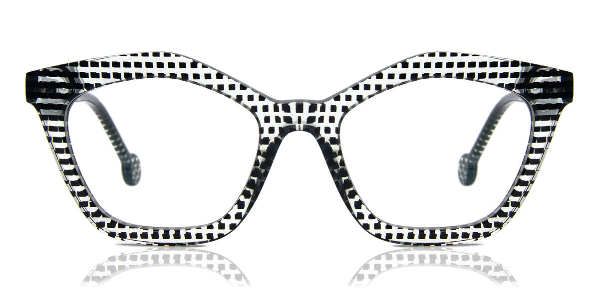 Image of LA Eyeworks Ronette 603 Óculos de Grau Pretos Masculino BRLPT