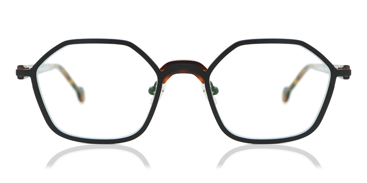 Image of LA Eyeworks Whelk 542237 Óculos de Grau Pretos Masculino PRT