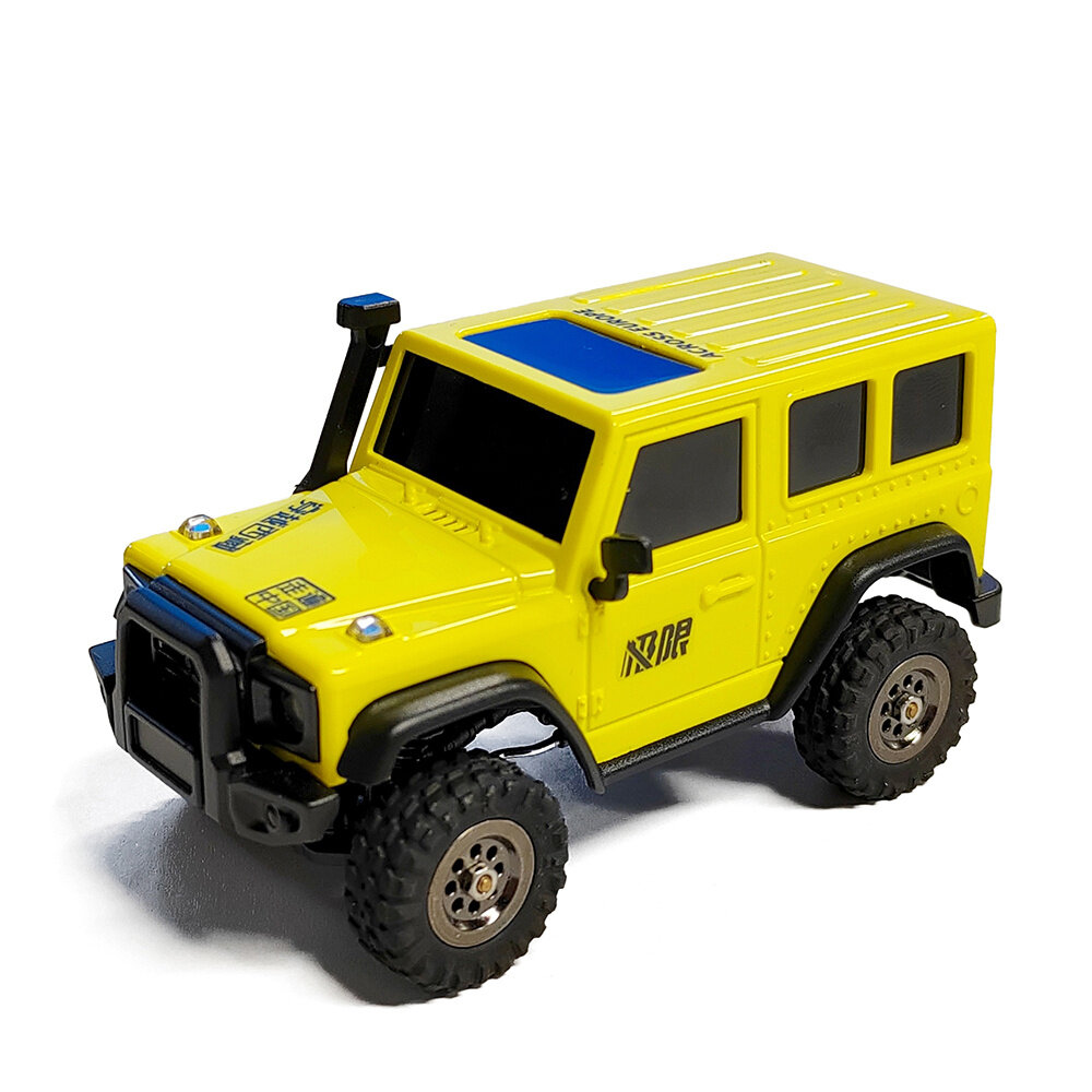 Image of LDARC X43 1/43 24G 4WD RC Car Rock Crawler Mini Climbing LED Light Off-Road Vehicles Models Remote Control Racing Toys