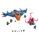Image of LEGO® Marvel Super Heroes™ Les Gardiens de la Galaxie 2 Le vaisseau Milano contre l'Abilisk 263506 FR