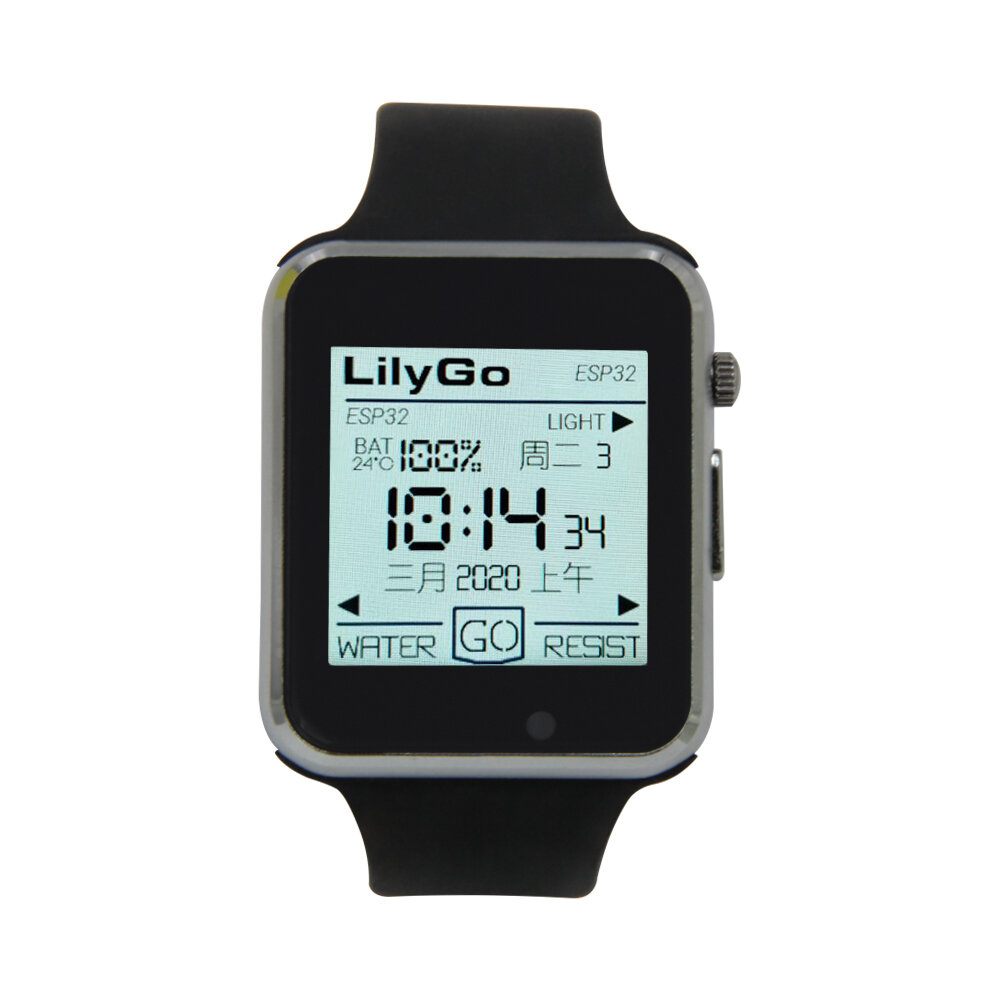 Image of LILYGO® TTGO T-Watch-2020 ESP32 Main Chip 154 Inch Touch Display Programmable Wearable Environmental Interaction Watch