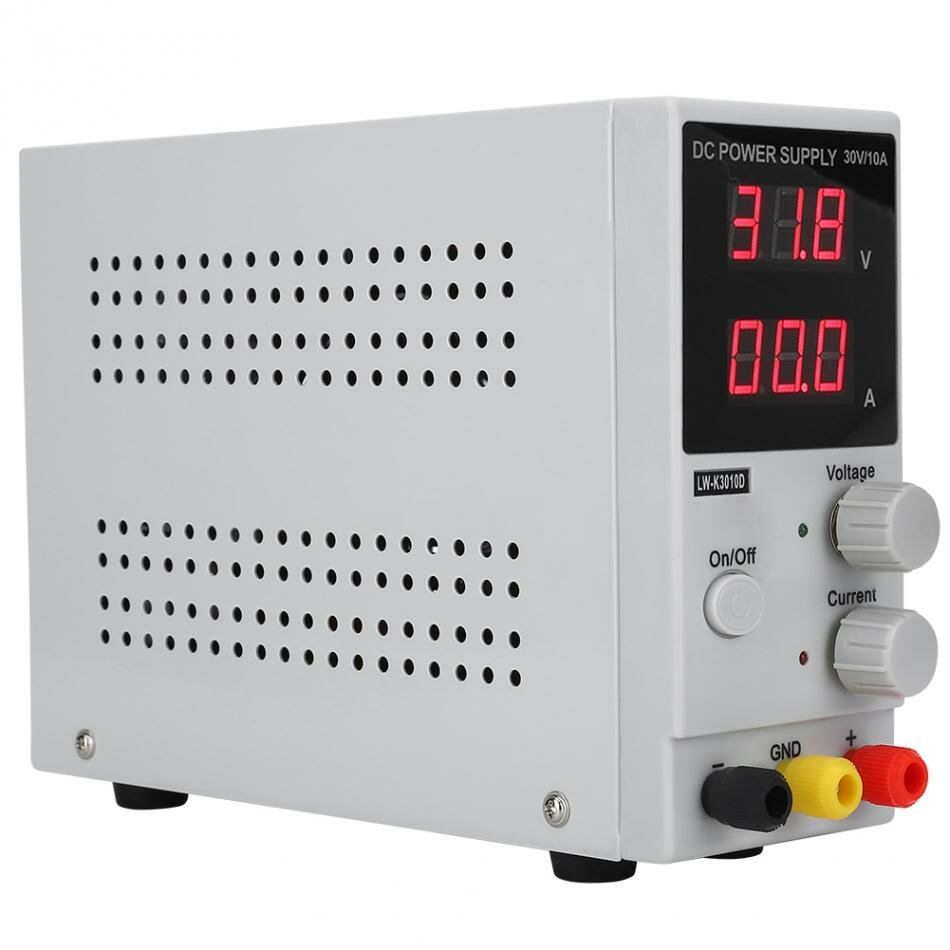 Image of LONG WEI LW-K3010D 110V/220V 30V 10A Adjustable Digital DC Power Supply Switching Power Supply