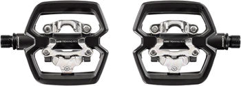 Image of LOOK GEO TREKKING ROC Pedals - Single Side Clipless with Platform Chromoly 9/16" Black